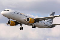 EC-HQL @ EGLL - Vueling Airlines - by Chris Hall