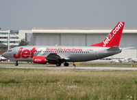 G-CELR @ LFBO - Ready for take off in full c/s with additional 'Friendly Low Fares' titles... - by Shunn311