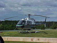 N352EV @ PASX - Evergreen Eurocopter AS 350 B2, N352EV at a pad north of PASX.