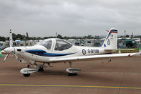 G-BYUM @ EGVA - On Static Display Fairford - by John Richardson