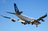 ZK-SUJ @ EGLL - Air New Zealand - by Chris Hall