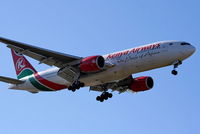 5Y-KQS @ EGLL - Kenya Airways - by Chris Hall