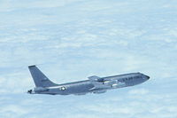 58-0124 - Seen from another KC-135A, just breaking away from refueling - by Glenn E. Chatfield