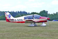 G-GOSL @ EGTB - 1990 Avions Pierre Robin PIERRE ROBIN DR400/180, c/n: 1974 visitor to AeroExpo 2010 - by Terry Fletcher