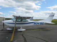N3418S @ KPKD - Cessna 182G Skylane on the line. - by Kreg Anderson