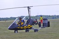 G-DADA @ EGTB - Gyrocopter at AeroExpo 2010 - by Terry Fletcher