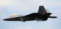08-4157 @ KSTC - F-22 Raptor at the Great Minnesota Air Show - by Todd Royer
