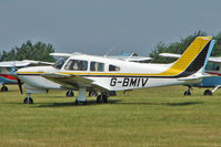 G-BMIV @ EGTB - 1977 Piper PIPER PA-28R-201T, c/n: 28R-7703154 at AeroExpo 2010 - by Terry Fletcher