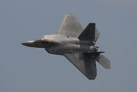 08-4157 @ KSTC - F-22 Raptor at the 2010 Great Minnesota Air Show - by Todd Royer