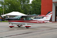 N34467 @ KEOK - Taxiing for departure - by Glenn E. Chatfield