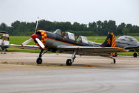 N555GD @ KEOK - Just arriving for the fly in - by Glenn E. Chatfield