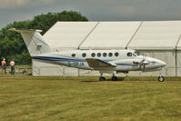 G-ORJA @ EGTB - 1997 Raytheon Aircraft Company BEECH B200, c/n: BB-1570 at AeroExpo 2010 - by Terry Fletcher