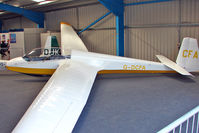 G-DCFA @ EGTB - Glider based at Booker - by Terry Fletcher