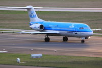 PH-KZN @ EDDL - KLM Cityhopper, Fokker F70, CN: 11553 - by Air-Micha