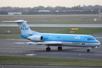 PH-KZR @ EDDL - KLM Cityhopper, Fokker F70, CN: 11551 - by Air-Micha