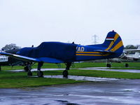 HA-YAD @ EGTR - privately owned Yakovlev Yak-18T based at Elstree - by Chris Hall