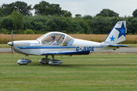 G-JUGE @ EGBM - 2003 Cosmik Aviation Ltd EV-97 TEAMEUROSTAR UK, c/n: 1709 at Tatenhill Fly-In - by Terry Fletcher