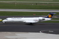 D-ACPC @ EDDL - Lufthansa CityLine, Canadair CL-600-2C10 Regional Jet CRJ-700, CN: 10014, Aircraft Name: Espelkamp - by Air-Micha