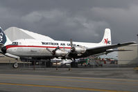 N43872 @ LHD - Northern Air Cargo DC6 - by Dietmar Schreiber - VAP