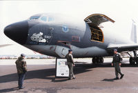 61-0307 @ EGDM - KC-135R Stratotanker named Wicked Wabbit, callsign Rhet 51, of 19th Air Refuelling Wing on display at the 1990 Boscombe Down Battle of Britain 50th Anniversary Airshow. - by Peter Nicholson