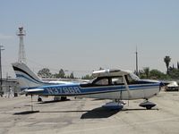 N3796R @ CCB - Tied down and parked at Foothill Sales and Service - by Helicopterfriend