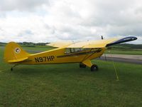 N97HP @ Y50 - Aviat A-1B Husky in the grass. - by Kreg Anderson