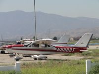 N3383T @ CNO - Parked west of Chino tower - by Helicopterfriend