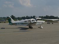 N161KM @ GWW - Departure taxi for training flight @ Goldsboro-Wayne - by George Zimmerman