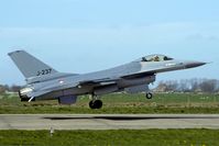 J-237 @ EHLW - This F-16 was deliverd late 1980 to the Dutch air force and was written off on June the 3rd 1981. Therefore it is one of the least photographed F-16's. - by Joop de Groot