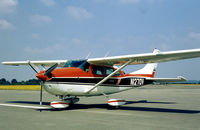 N1270V @ EGLK - Cessna Stationair seen earlier at  Biggin Hill shortly after arrival from the United States was at Blackbushe in August 1976. - by Peter Nicholson