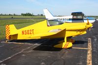 N502T @ DLZ - On the ramp at Delaware, Ohio during the EAA fly-in breakfast. - by Bob Simmermon