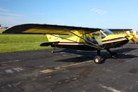 N2058L @ DLZ - On the ramp at Delaware, Ohio during the EAA fly-in breakfast. - by Bob Simmermon