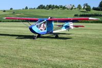 N103HK @ 2D7 - Arriving at the Father's Day breakfast fly-in, Beach City, Ohio.