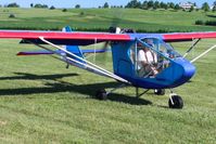 N103HK @ 2D7 - Arriving at the Father's Day breakfast fly-in, Beach City, Ohio.