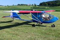 N103HK @ 2D7 - Arriving at the Father's Day breakfast fly-in, Beach City, Ohio.