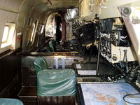 WR977 @ X4WT - looking aft inside the Avro Shackleton at the Newark Air Museum - by Chris Hall