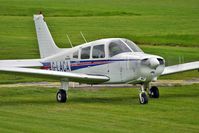 G-LACA @ EGCB - 1978 Piper PIPER PA-28-161, c/n: 28-7816036 completes local traing flight