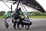 G-HADD @ EGCB - Microlight returns to City of Manchester base - by Terry Fletcher
