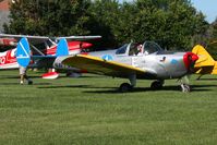 N415F @ 2D7 - Departing the Father's Day breakfast fly-in, Beach City, Ohio. - by Bob Simmermon