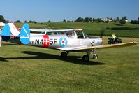 N415F @ 2D7 - Departing the Father's Day breakfast fly-in, Beach City, Ohio. - by Bob Simmermon