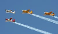 N730TB @ TIX - Formation flying - by Florida Metal