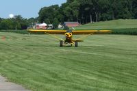 N1313 @ 2D7 - Arriving at the Father's Day breakfast fly-in, Beach City, Ohio. - by Bob Simmermon