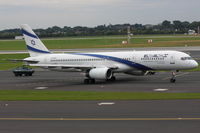 4X-EBU @ EDDL - EL AL Israel Airlines, Boeing 757-258 (WL), CN: 26053/529 - by Air-Micha