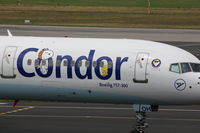 D-ABOH @ EDDL - Condor, Boeing 757-330, CN: 30030/855, Snoopy + Woodstock Sticker - by Air-Micha