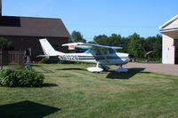 N61026 @ 2D7 - Parked in the grass at Beach City, Ohio during the Father's Day fly-in. - by Bob Simmermon