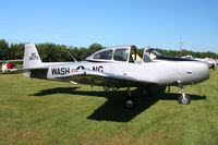 N91173 @ 2D7 - Parked in the grass at Beach City, Ohio during the Father's Day fly-in. - by Bob Simmermon