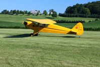 N92451 @ 2D7 - Arriving at Beach City, Ohio during the Father's Day fly-in. - by Bob Simmermon