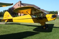 N92451 @ 2D7 - Parked in the grass at Beach City, Ohio during the Father's Day fly-in. - by Bob Simmermon