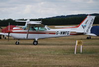 G-NWFG @ EGLM - Cessna Skyhawk II Ex N6396K visiting White Waltham from North Weald. - by moxy