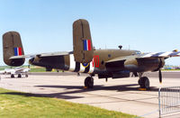 KL161 @ EGDM - B-25D Mitchell N88972 as KL 161 on display at the  1992 Air Tournament International at Boscombe Down. - by Peter Nicholson